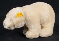 Steiff Lommy 047152 Polar Bear Plush Stuffed Animal